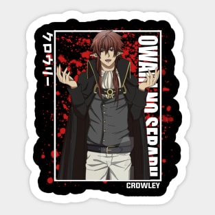 Crowley Eusford - Owari no Seraph Sticker